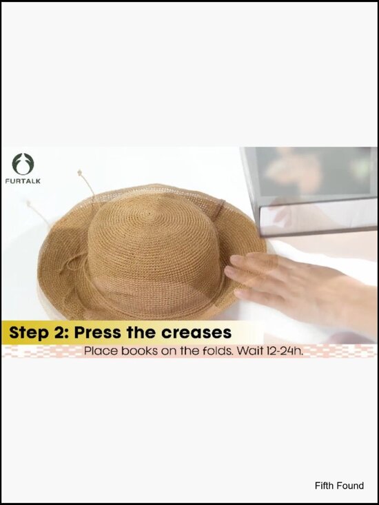 Foldable Packable Straw Sun Hat with Wide Brim for Beach Travel main image 5